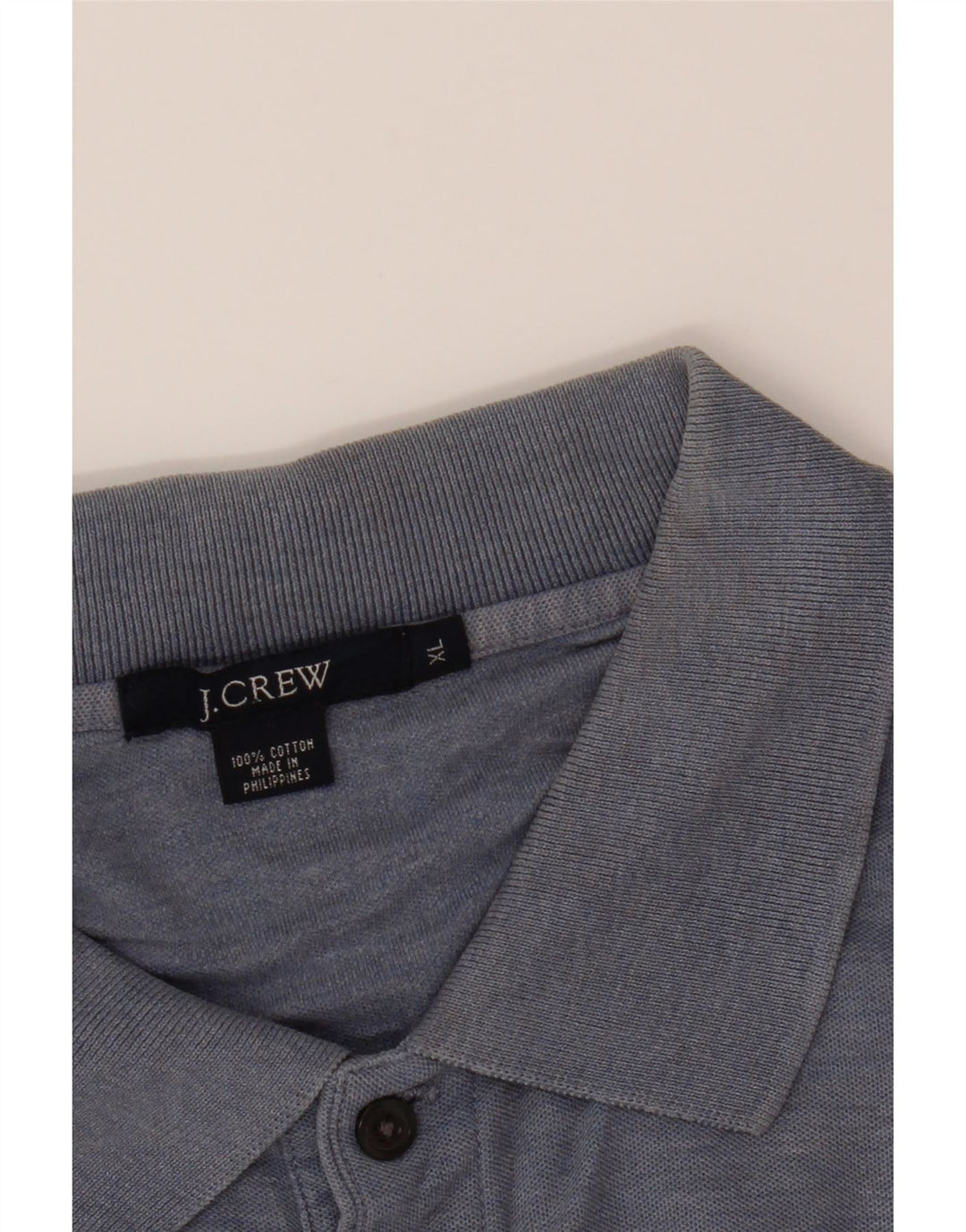 J. CREW Mens Polo Shirt XL Purple Cotton Vintage J. Crew and Second-Hand J. Crew from Messina Hembry 