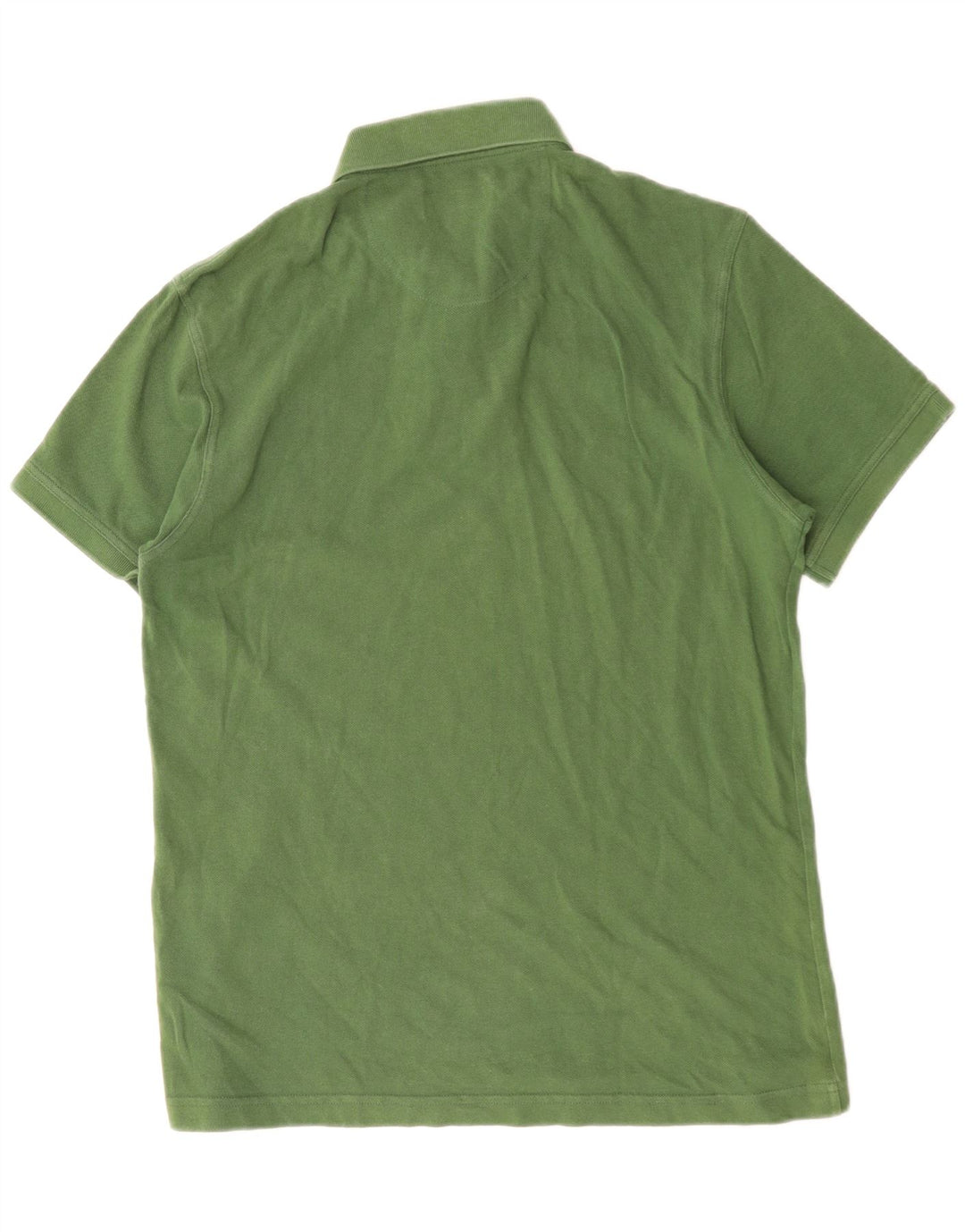 Camisa polo masculina Barbour grande algodão verde