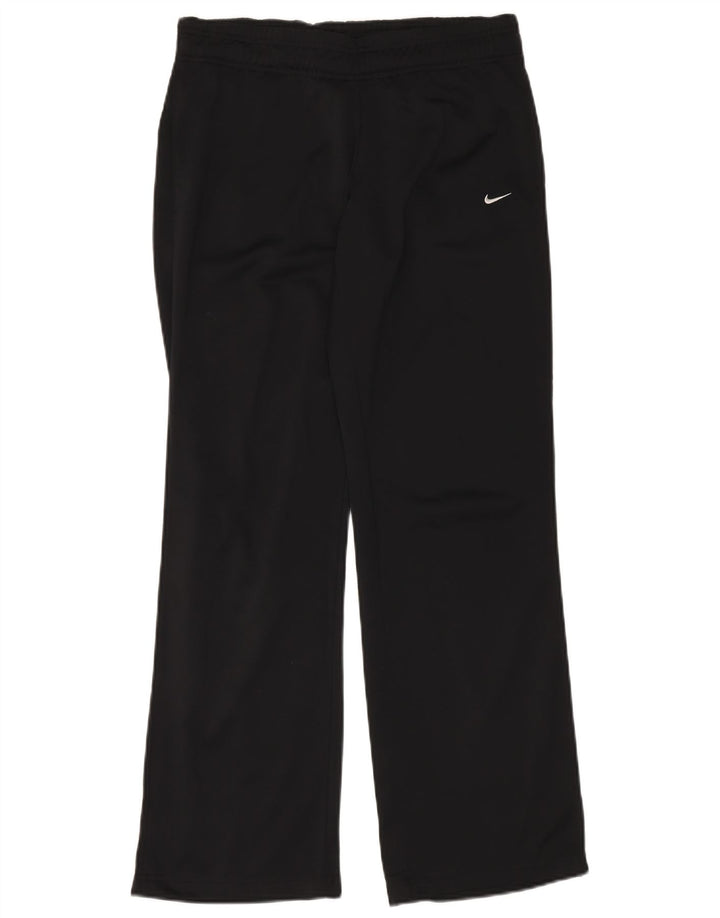 Calça de treino feminina Nike UK 16 grande poliéster preto