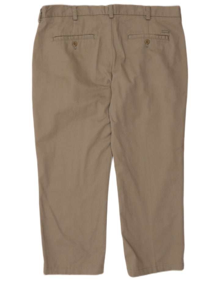 Calça Chino Masculina Izod Pegged W38 L25 Algodão Cinza