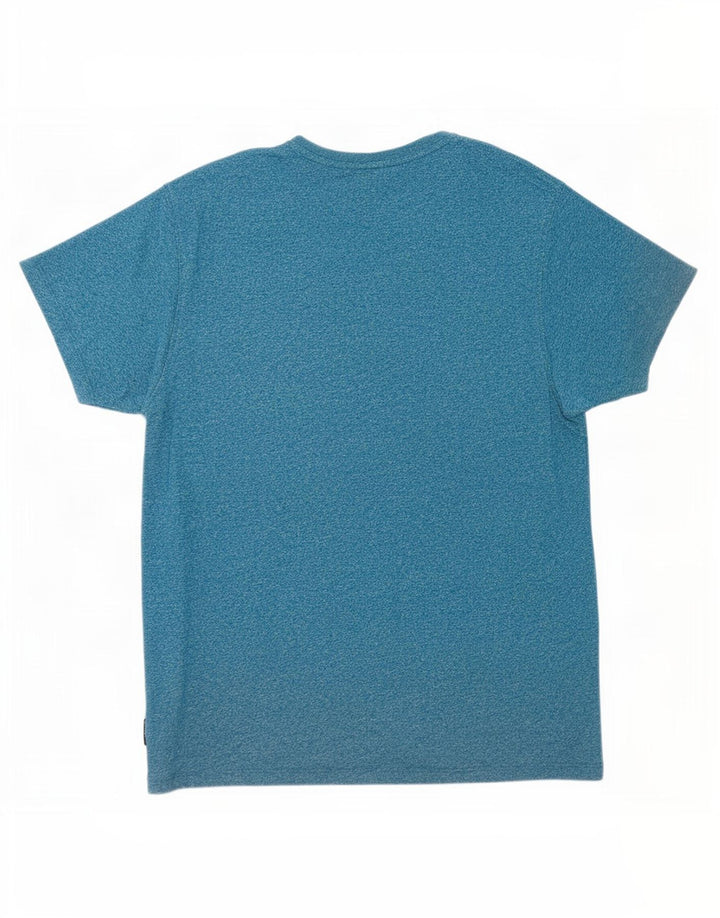 Camiseta masculina gráfica Trespass Top XL algodão azul