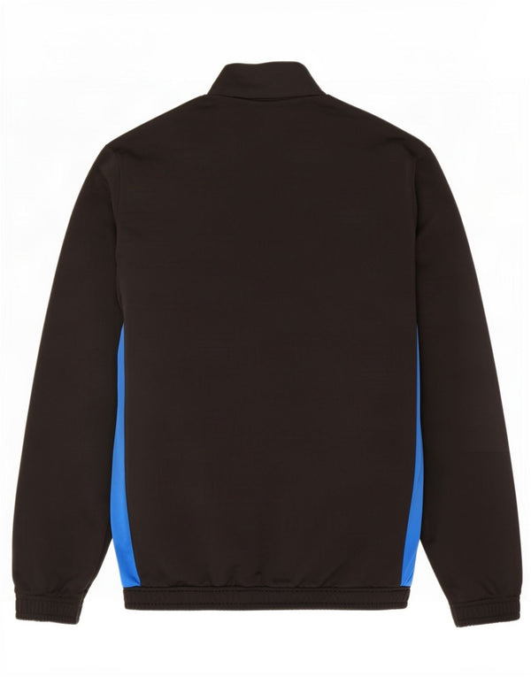 Jaqueta Puma Boys Graphic Tracksuit Top 15-16 Anos Preto Colorblock