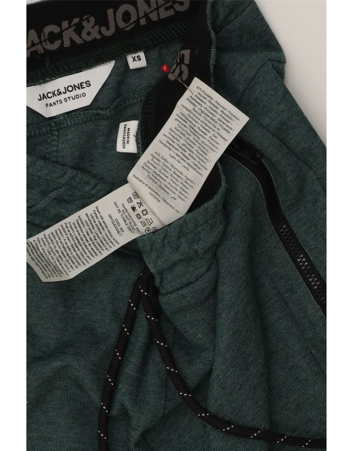 Shorts esportivos masculinos JACK & JONES XS poliéster verde