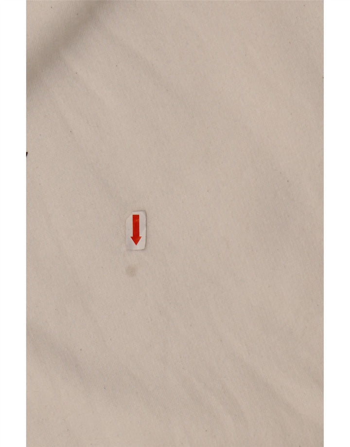 CHAMPION Suéter feminino com capuz Reino Unido 16 grande algodão branco