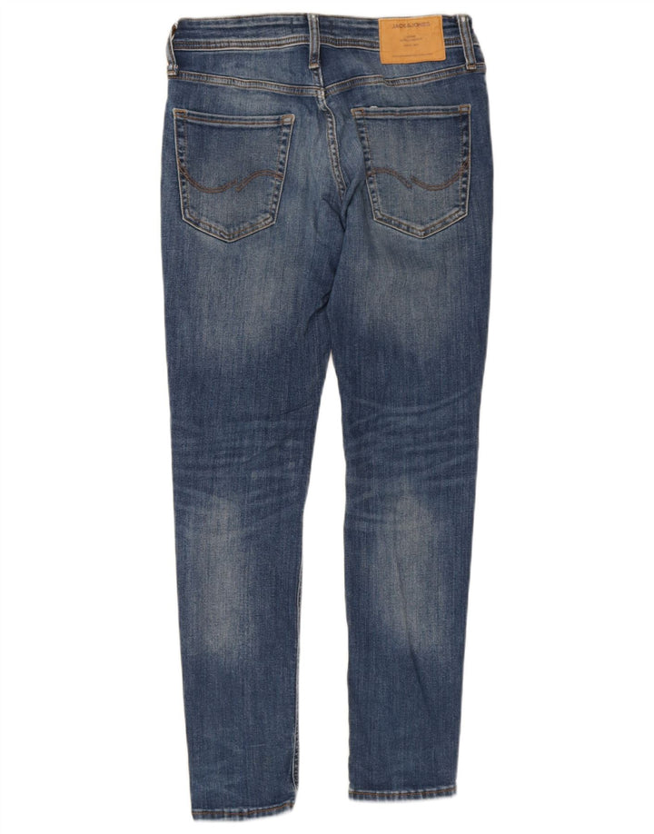 Jack & Jones Masculino Liam Skinny Jeans W30 L30 Azul