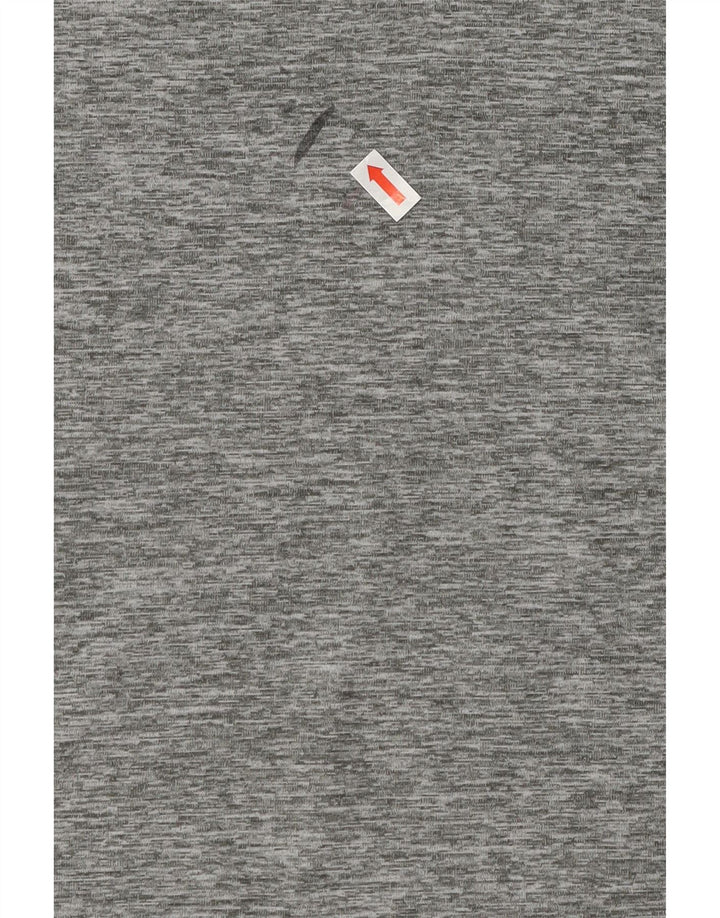 Camiseta masculina Puma Graphic Top cinza médio manchado