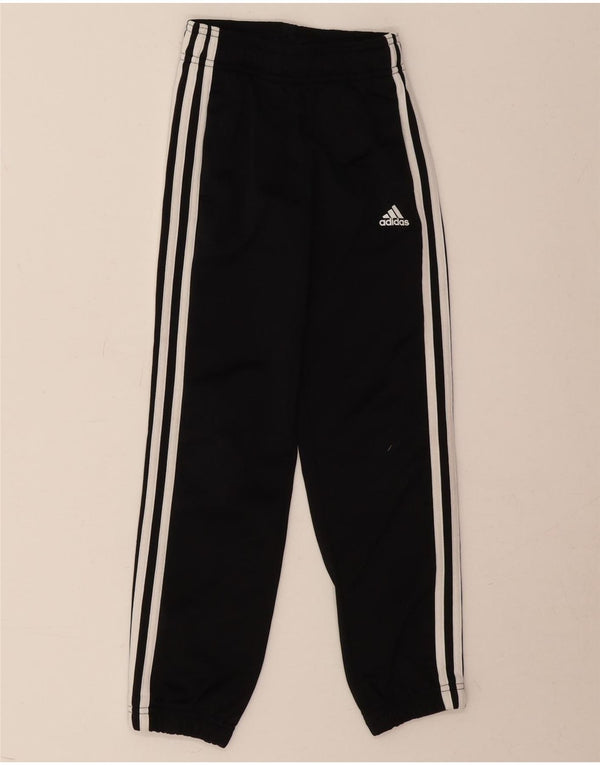 Adidas meninos calças de treino joggers 7-8 anos preto
