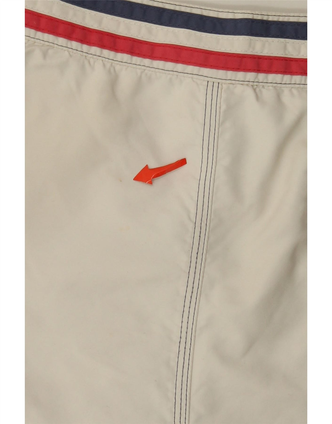 Shorts de natação masculino Sundek médio off white nylon