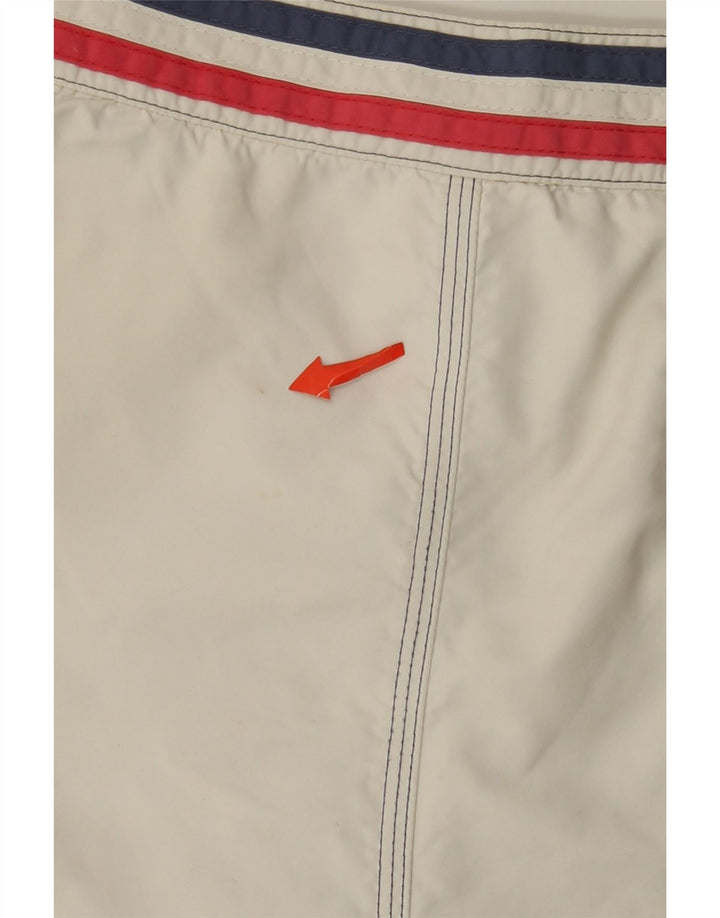 Shorts de natação masculino Sundek médio off white nylon
