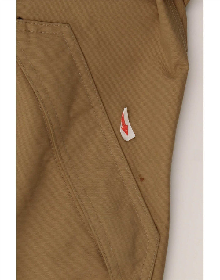 Jaqueta utilitária masculina Timberland com capuz UK 38 Nylon bege médio