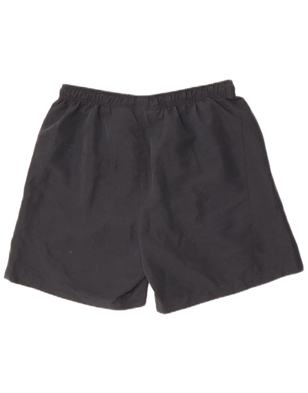 Shorts esportivos masculinos Lotto UK 40/42 poliéster preto médio