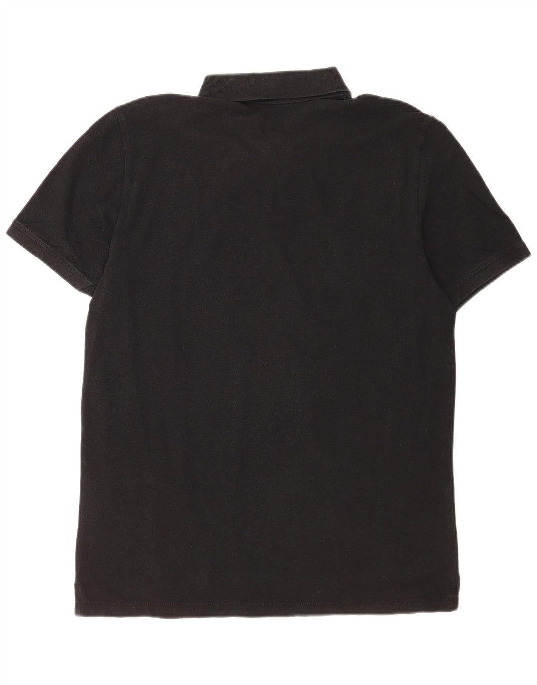 Camisa polo masculina Mustang grande algodão preto