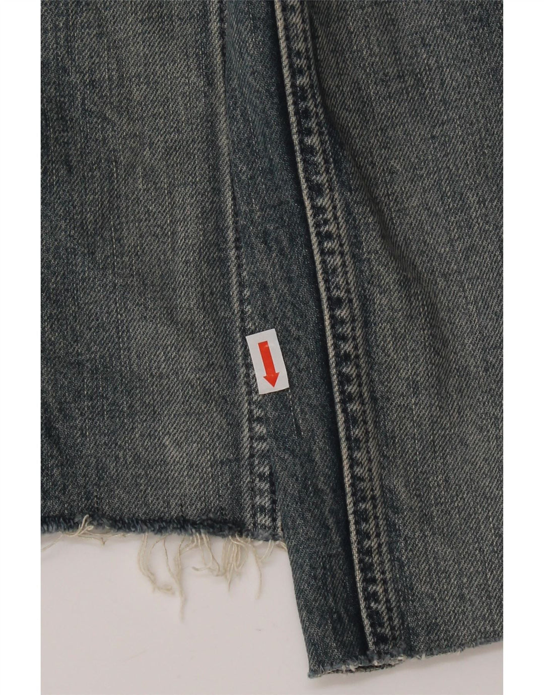 Calça Jeans Calvin Klein Masculina Distressed Slim Straight W31 L29 Azul Algodão