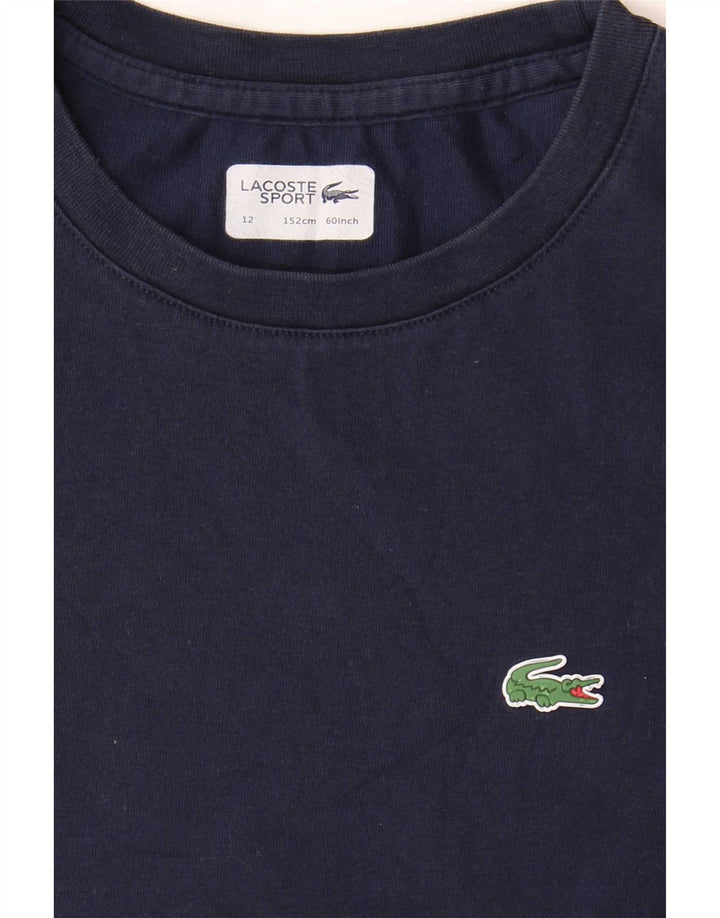 Top Lacoste Menino 11-12 Anos Azul Marinho
