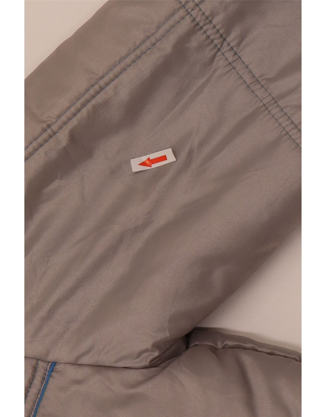 Jaqueta acolchoada com capuz masculina MC Kinley IT 46 poliéster cinza pequeno