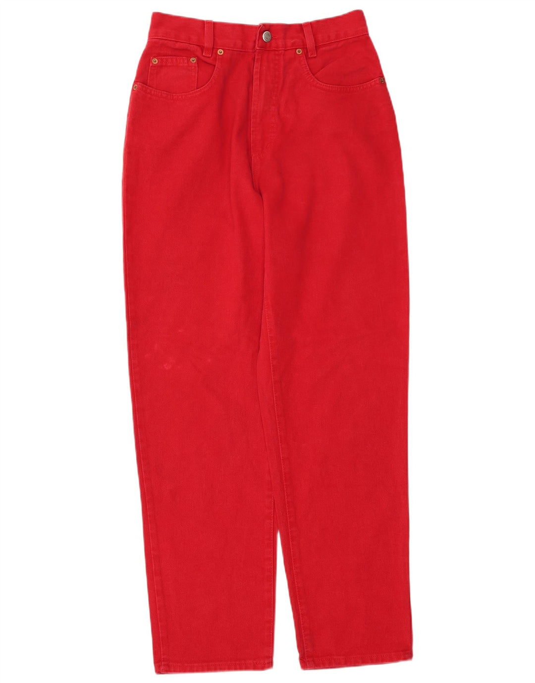 RIFLE Jeans Cônicos Femininos W31 L30 Algodão Vermelho