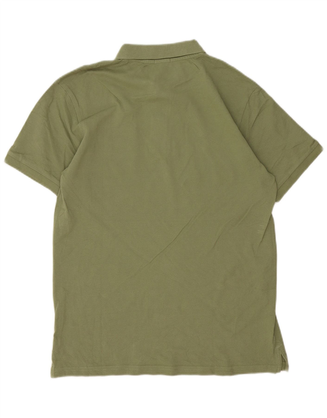 Camisa polo masculina Rifle grande algodão verde
