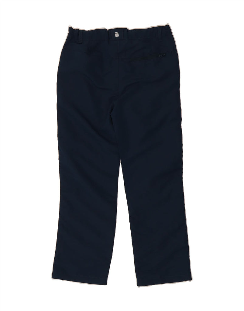 REGATTA Boys Straight Windbreaker Trousers 9-10 Years W28 L22 Blue Vintage Regatta and Second-Hand Regatta from Messina Hembry 