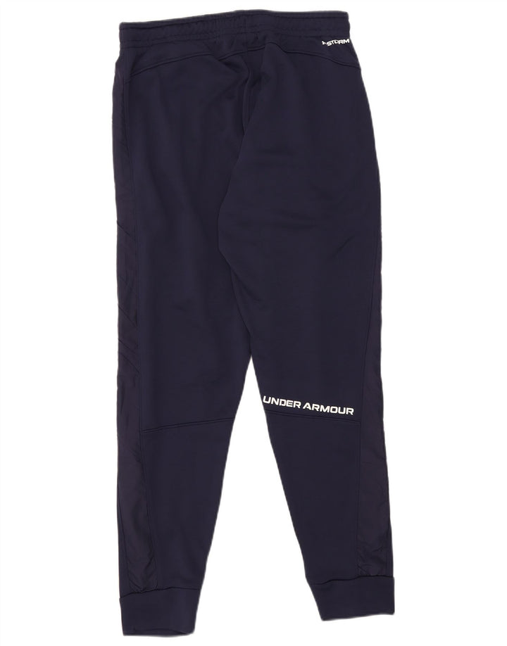 Calça de treino masculina Under Armour Graphic Joggers médio azul marinho