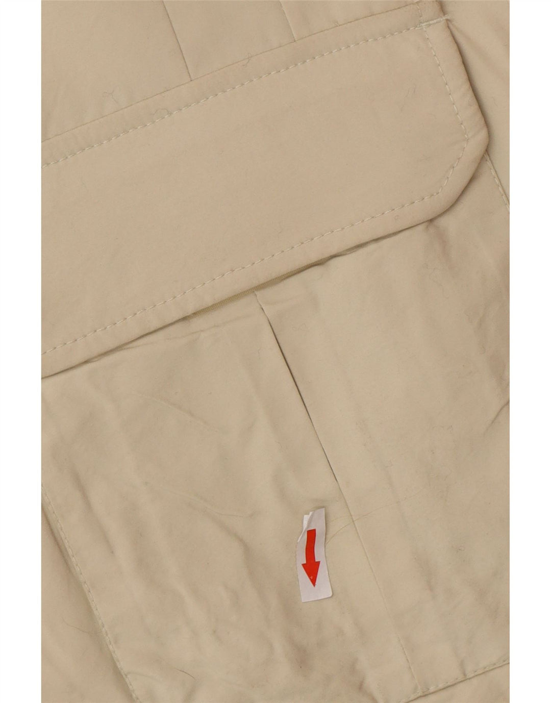 Jaqueta acolchoada militar feminina Blauer UK 18 XL bege nylon