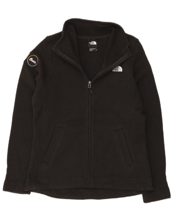 Jaqueta de treino feminina The North Face UK 14 poliéster preto médio