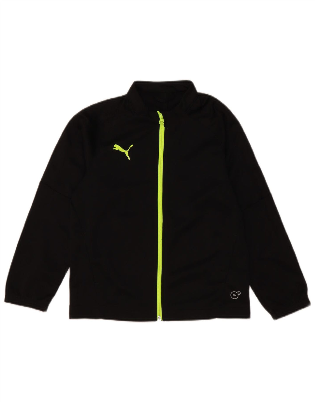 Casaco de treino PUMA Boys 7-8 anos preto poliéster