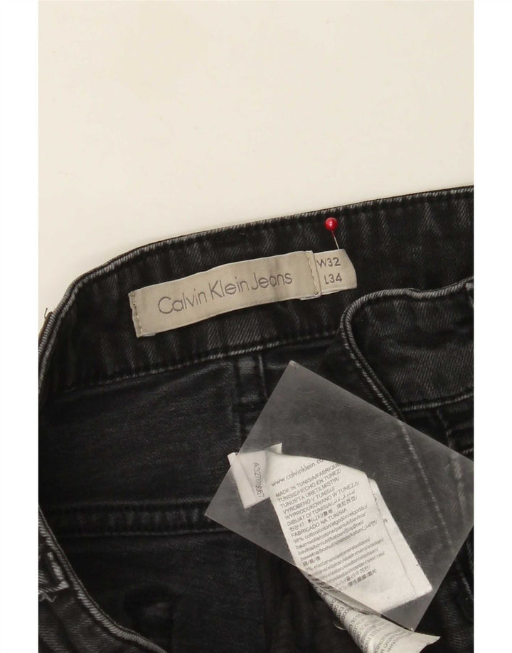 Calvin Klein Jeans Slim Feminino W32 L34 Algodão Preto