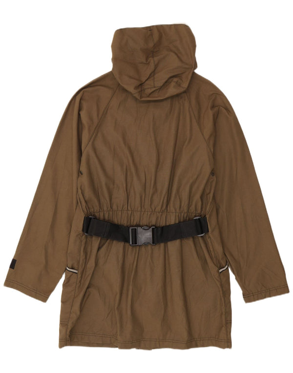 Jaqueta Parka masculina com capuz Refrigiwear Reino Unido 40 algodão cáqui grande