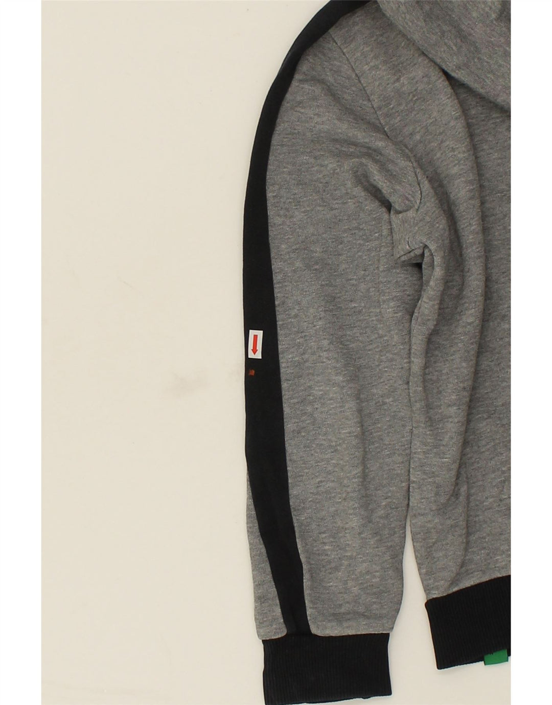 PUMA Boys Zip Hoodie Sweater 11-12 Years Grey Cotton | Vintage Puma | Thrift | Second-Hand Puma | Used Clothing | Messina Hembry 