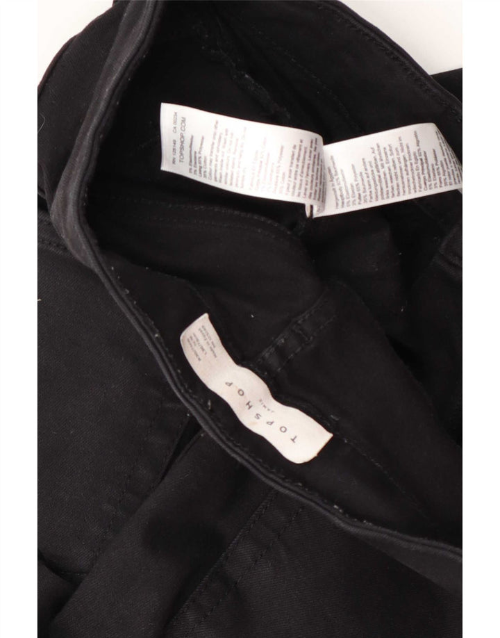 Topshop feminino Jamie Skinny Jeans W30 L25 preto poliéster