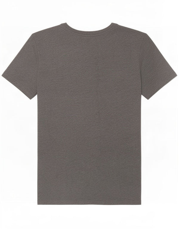 Camiseta Nike masculina gráfica Top pequeno algodão cinza