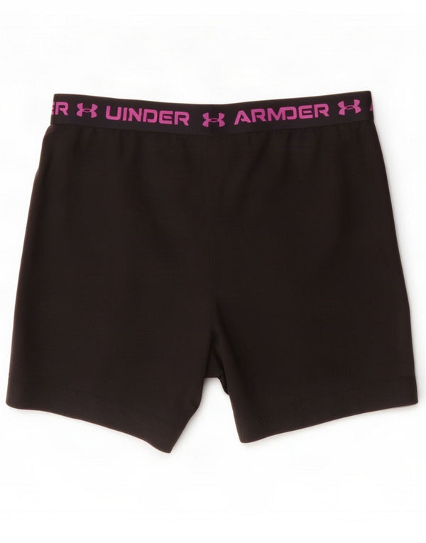 Under Armour Womens Graphic Sport Shorts UK 18 XL Preto