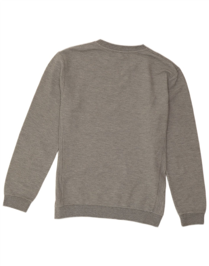 Zara Moletom Masculino Jumper Grande Cinza