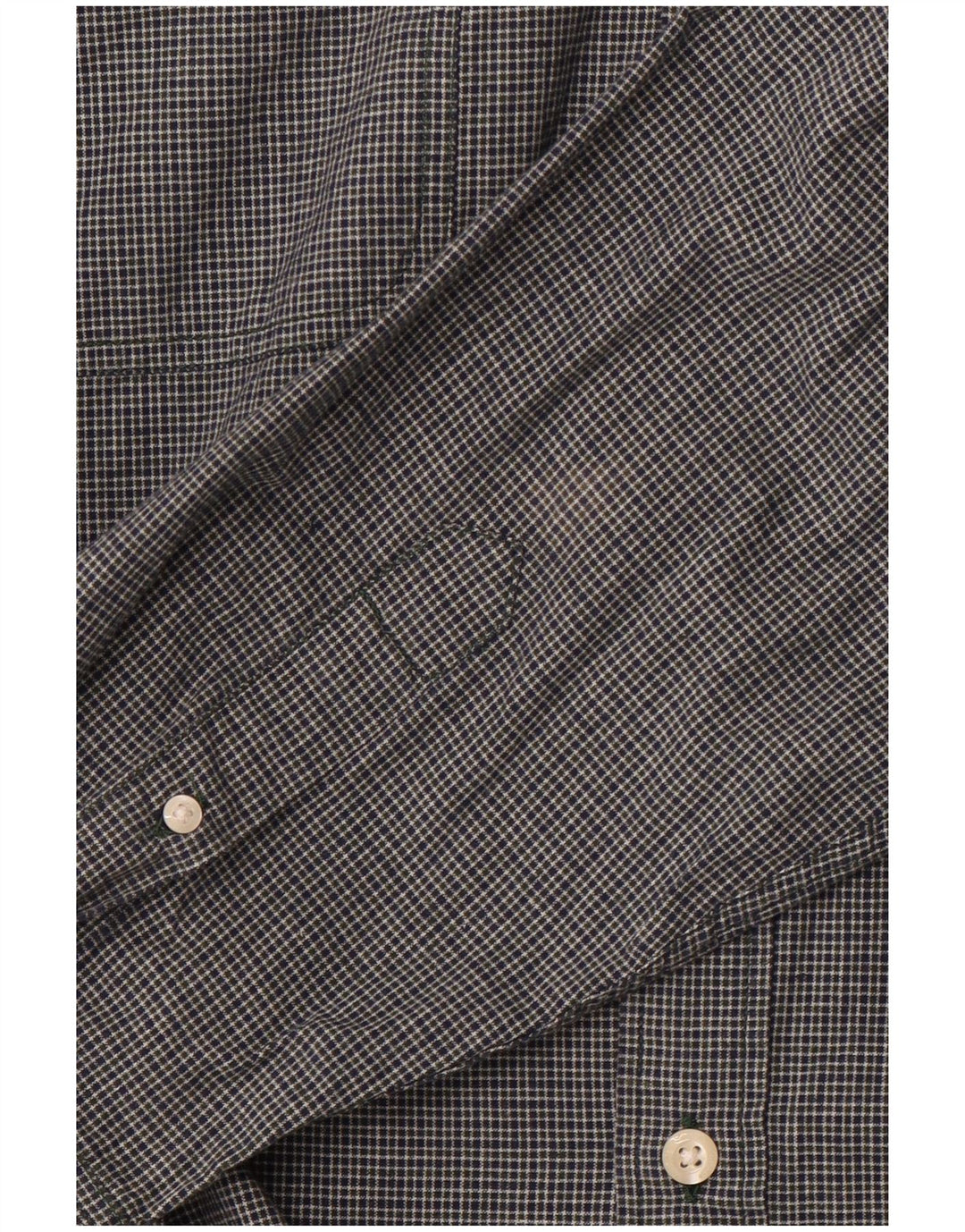 Camisa masculina slim fit LEVI'S grande algodão xadrez azul marinho