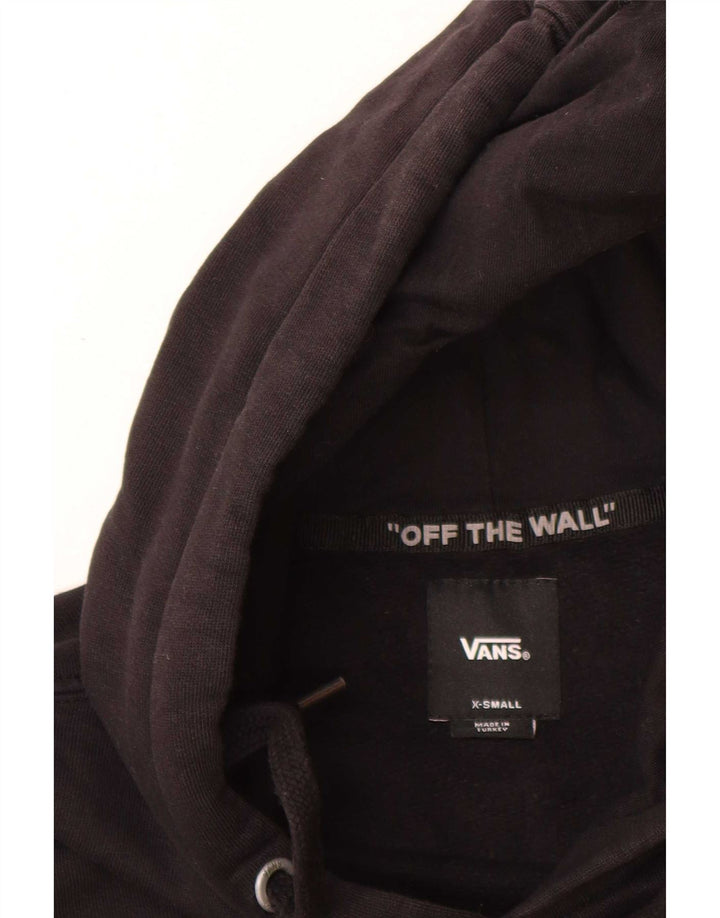 Vans Mens Graphic Hoodie Jumper XS Preto