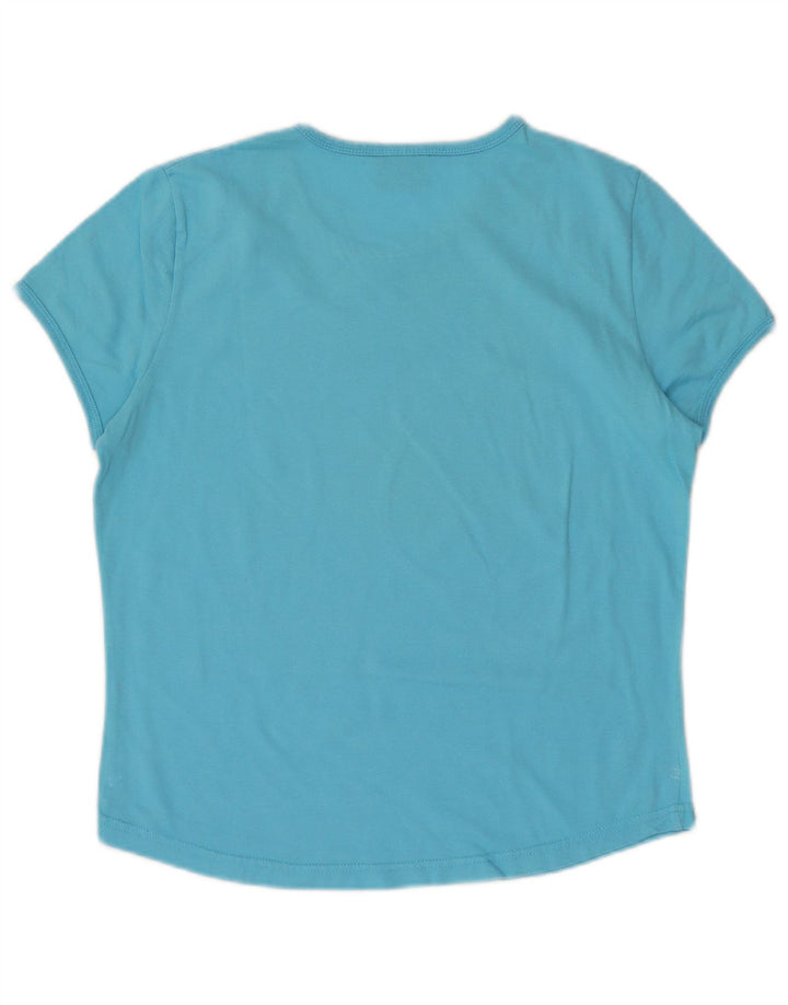 Camiseta feminina estampada Champion UK 14 grande azul