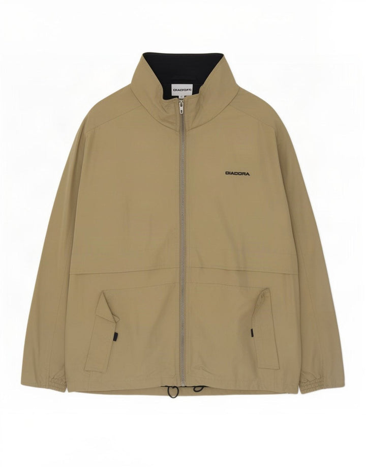 Jaqueta de chuva masculina Diadora UK 38 poliamida bege médio