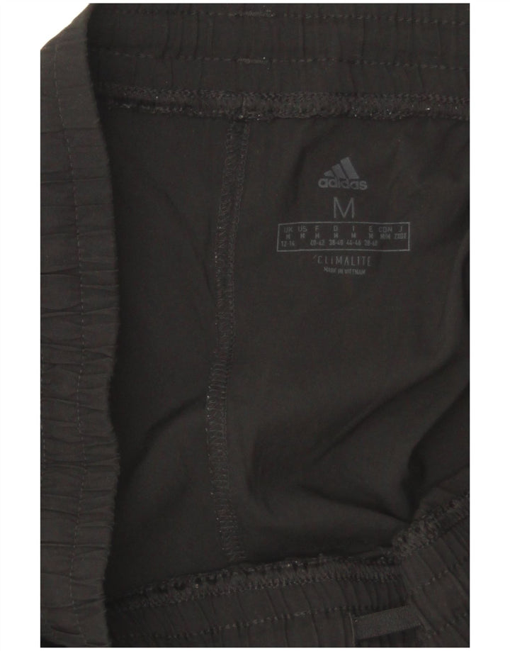 Adidas Womens Climalite Sport Shorts UK 12/14 Médio Preto Poliéster