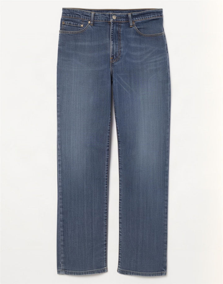 Calça jeans masculina Levi's 751 Straight W36 L31 azul algodão