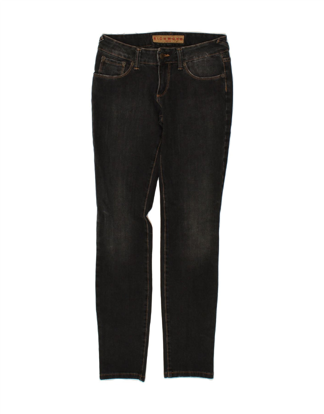 RICHMOND Womens Skinny Jeans W28 L30 Grey Cotton Vintage Richmond and Second-Hand Richmond from Messina Hembry 