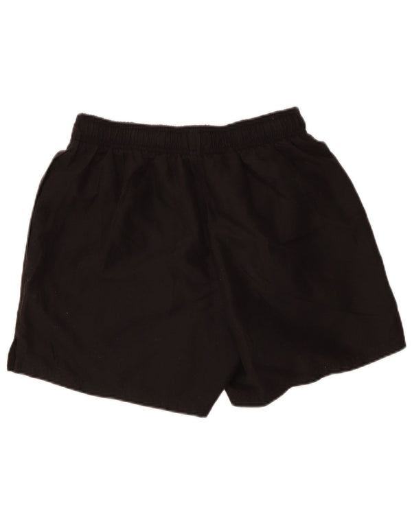 Shorts esportivos masculinos Nike médio preto poliéster