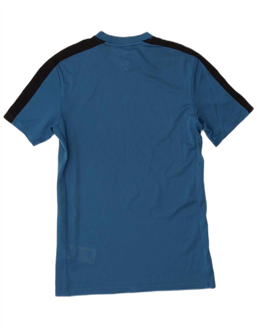 Camiseta masculina NIKE Dri Fit Graphic Top pequeno azul colorblock poliéster