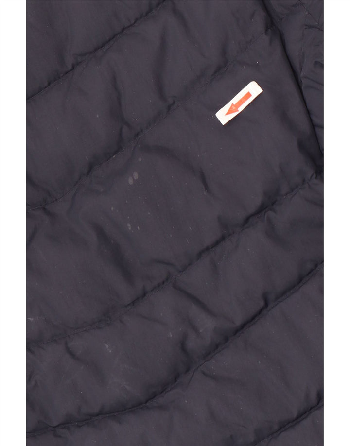 Jaqueta acolchoada feminina The North Face UK 10 pequena nylon azul marinho