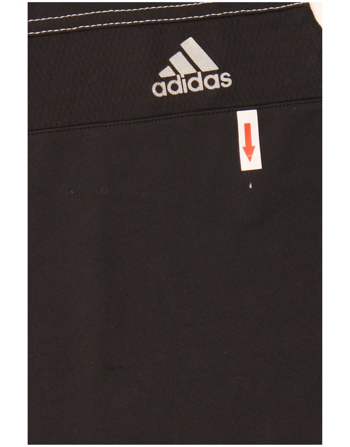 ADIDAS Mens Graphic Vest Top Pequeno Poliéster Preto