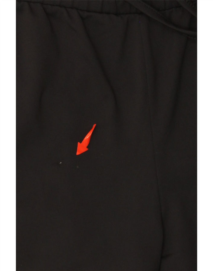 Shorts esportivos gráficos femininos VINTAGE UK 14 grande bloco colorido preto