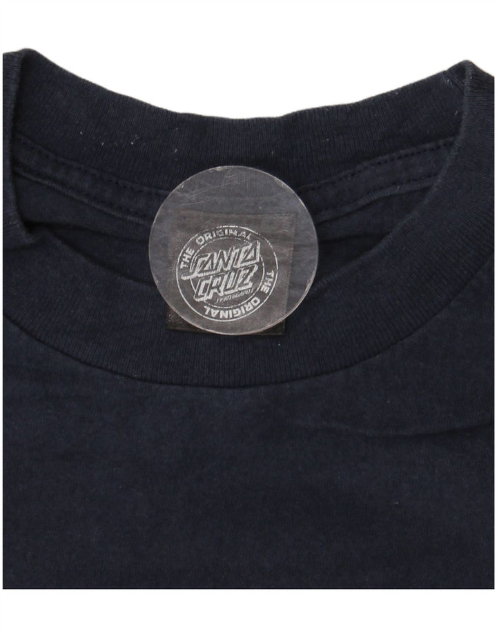 Camiseta masculina Santa Cruz Top Médio Azul Marinho