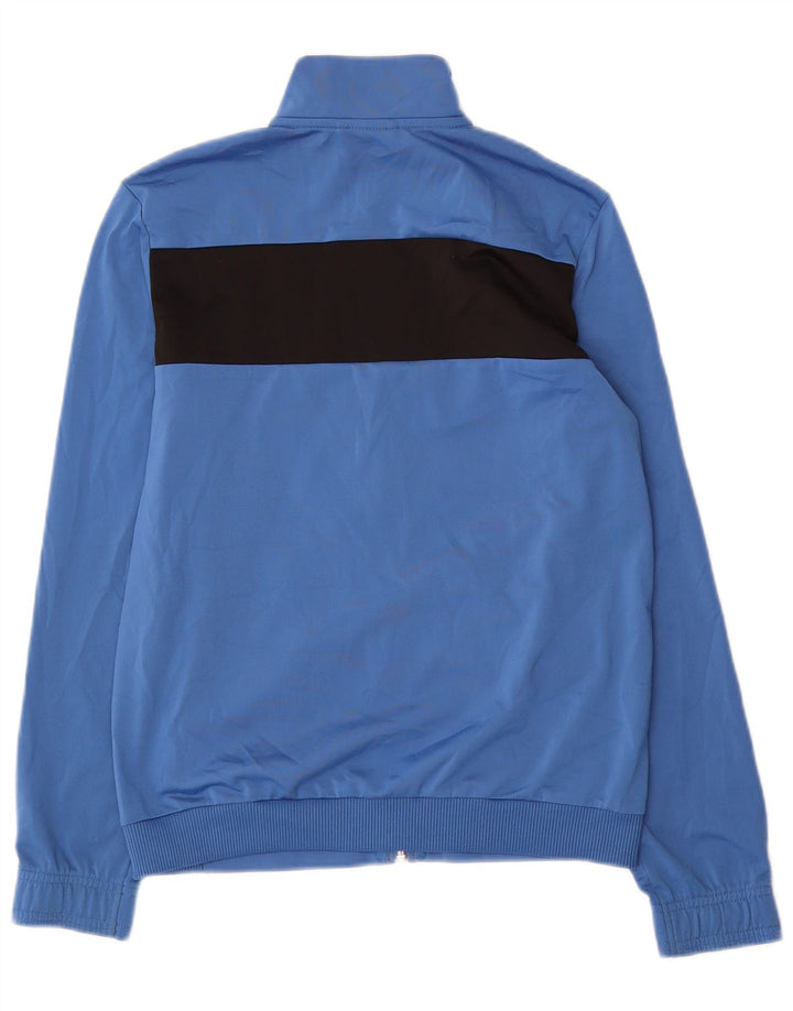Jaqueta Puma Meninos Treino Top 13-14 Anos Azul Colorblock Poliéster
