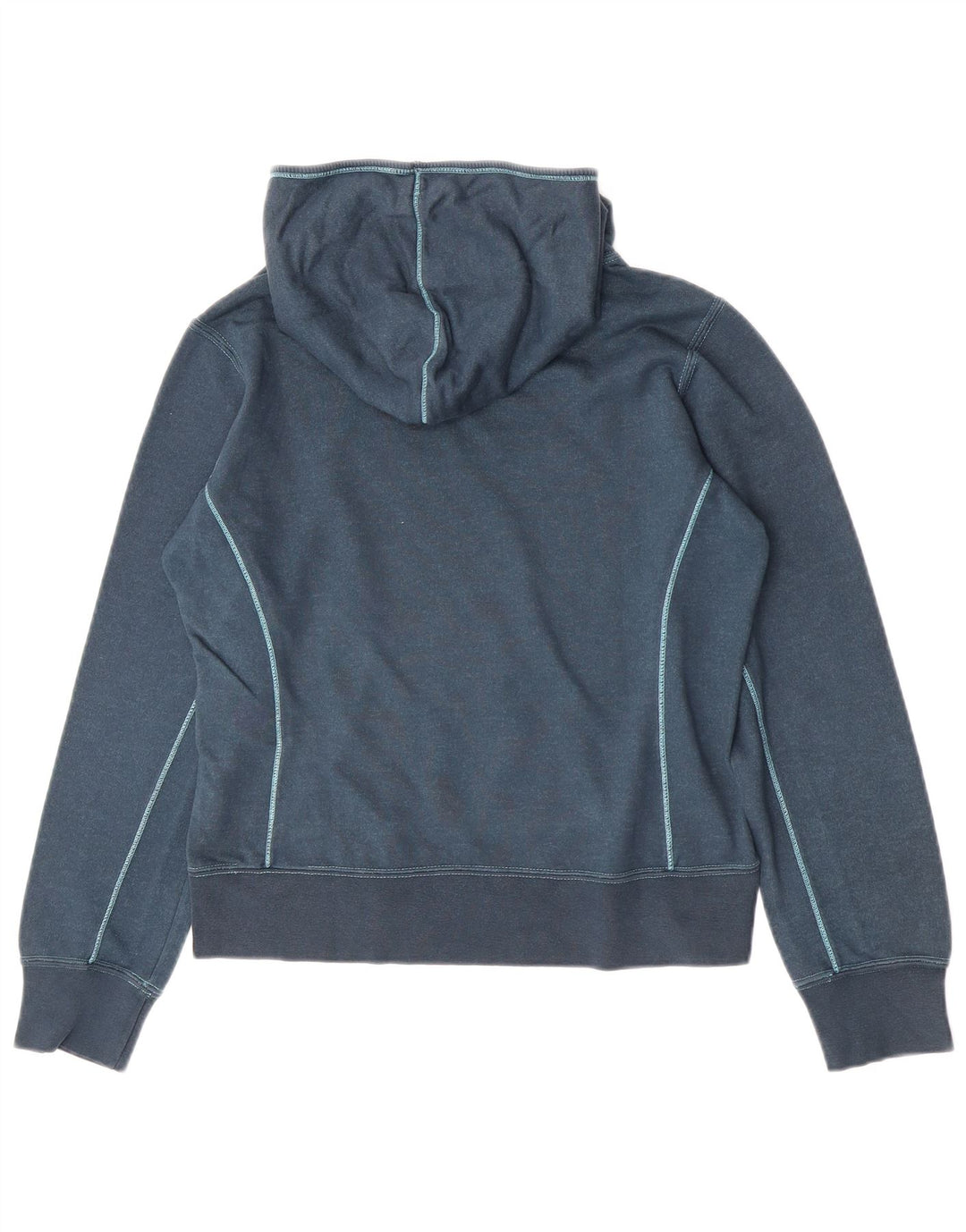 Jumper com capuz gráfico Champion feminino Heritage Classics UK 12 azul médio