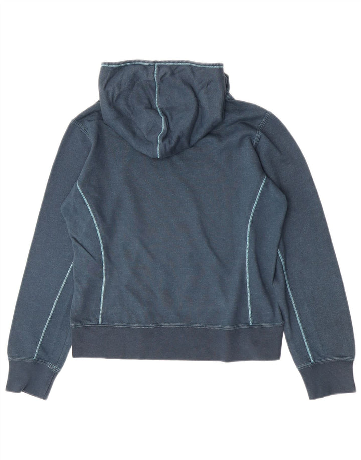 Jumper com capuz gráfico Champion feminino Heritage Classics UK 12 azul médio