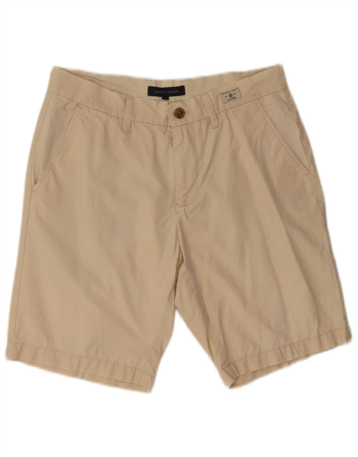 Shorts Chino feminino Tommy Hilfiger W32 grande bege